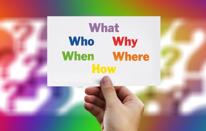 Conjunto de preguntas en inglés: why, where...